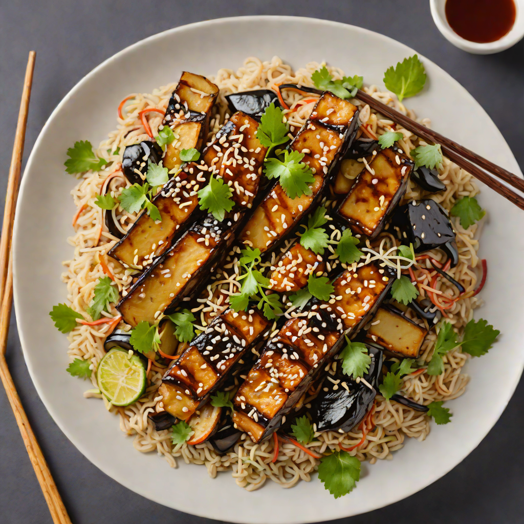 Velvety Miso-Glazed Eggplant Donburi