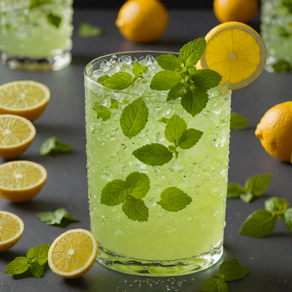 Shimmering Citrus Mint Cooler