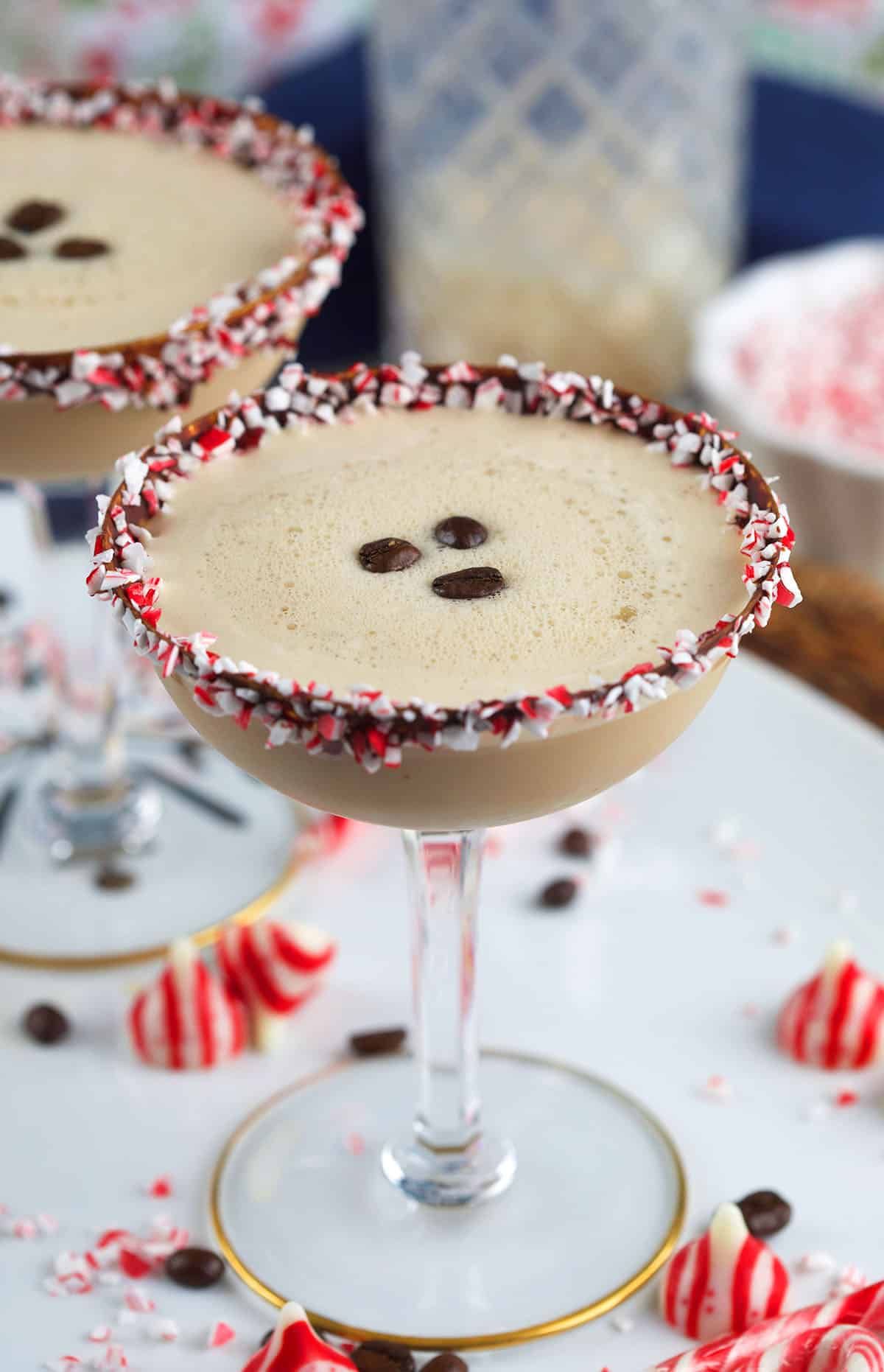 Peppermint Chocolate Espresso Martini