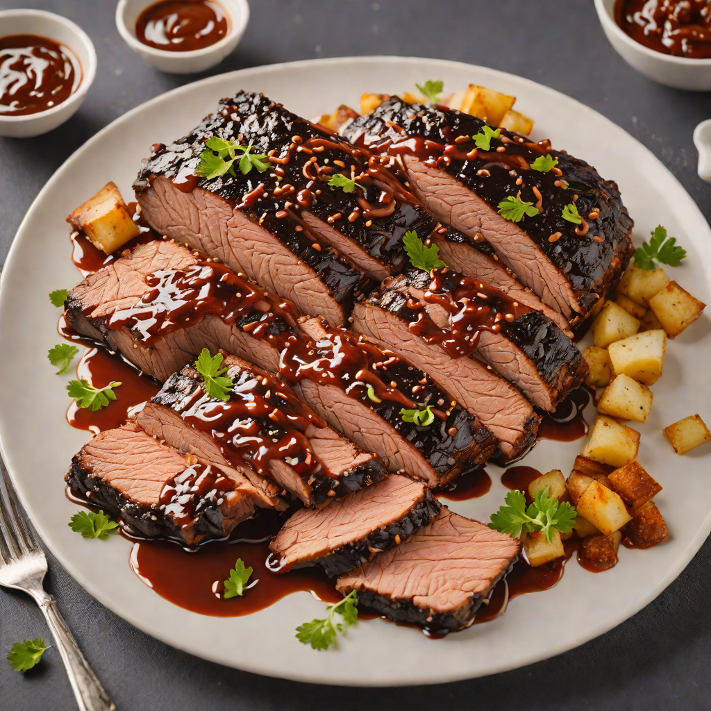 Competition-Smoked Brisket with Sweet and Spicy BBQ Glaze