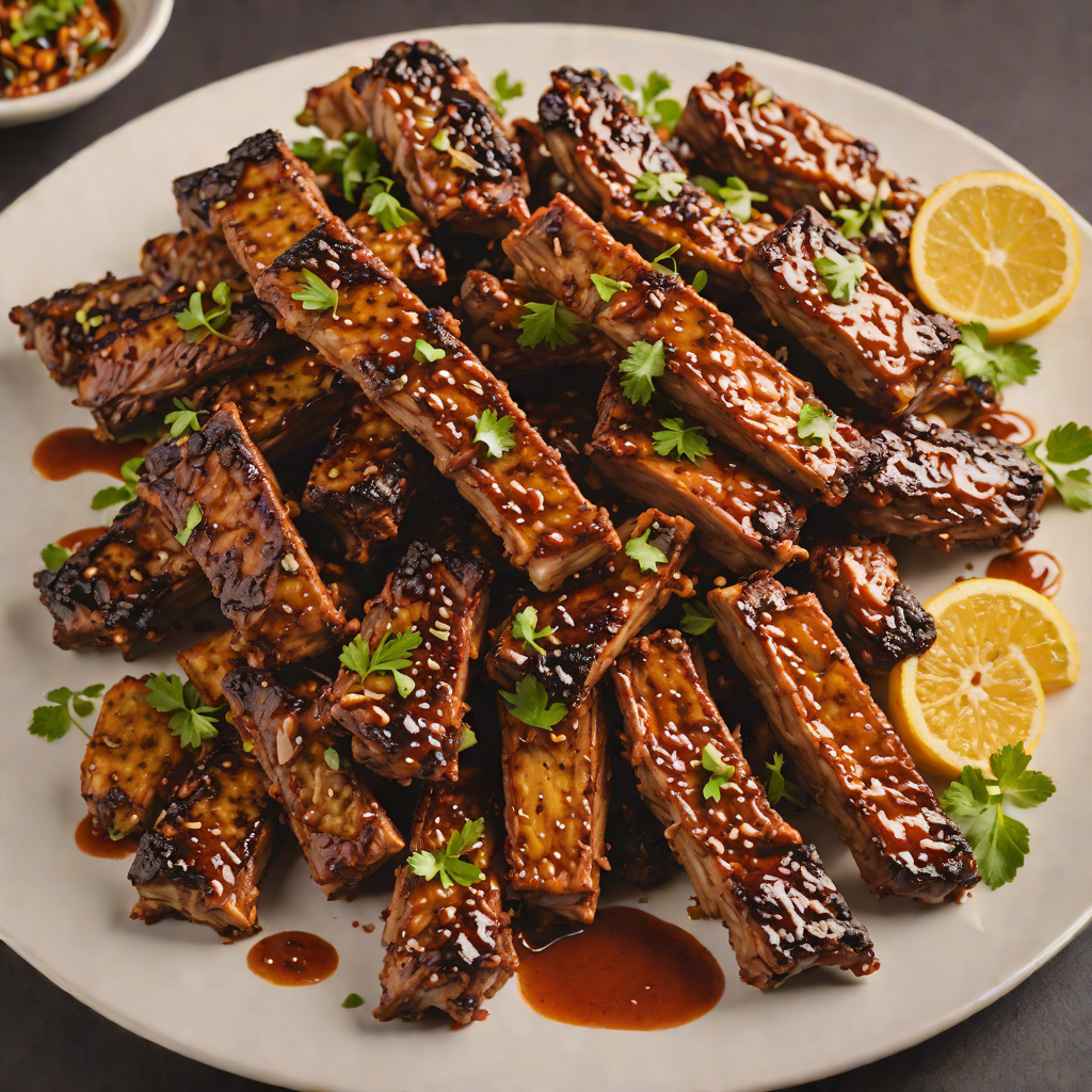 Char-Grilled Cajun Rib Tips with Spicy Dry Rub