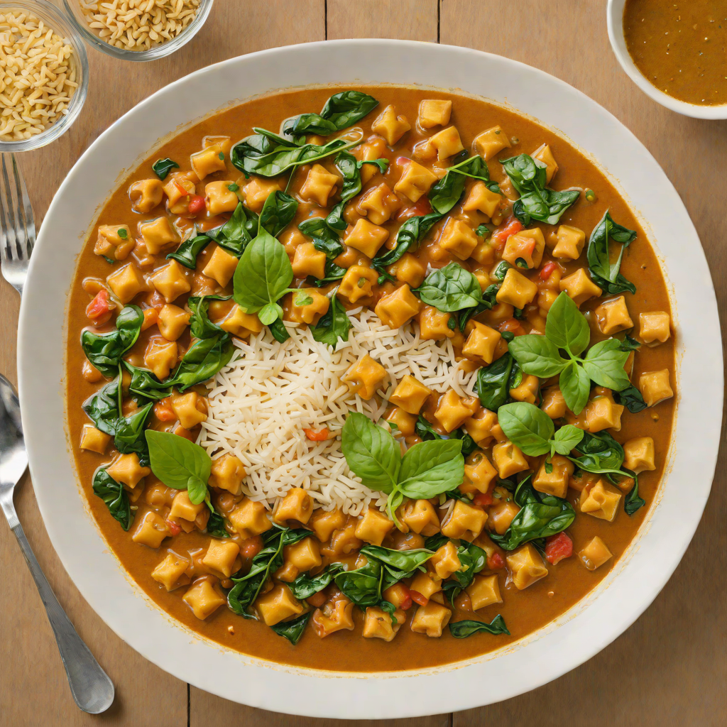 Low-Fat Chickpea and Spinach Curry
