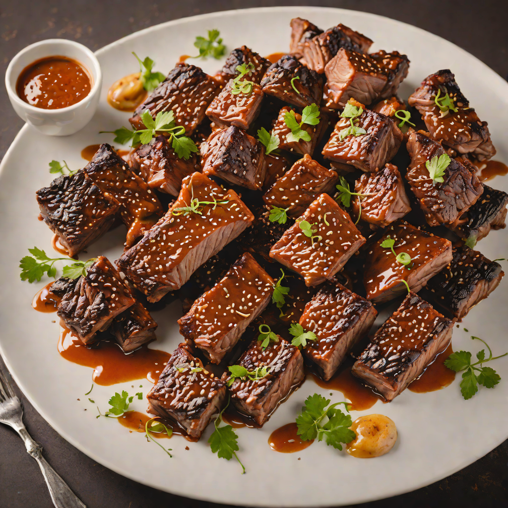 Smoked Beef Rib Tips with Cajun Dry Rub