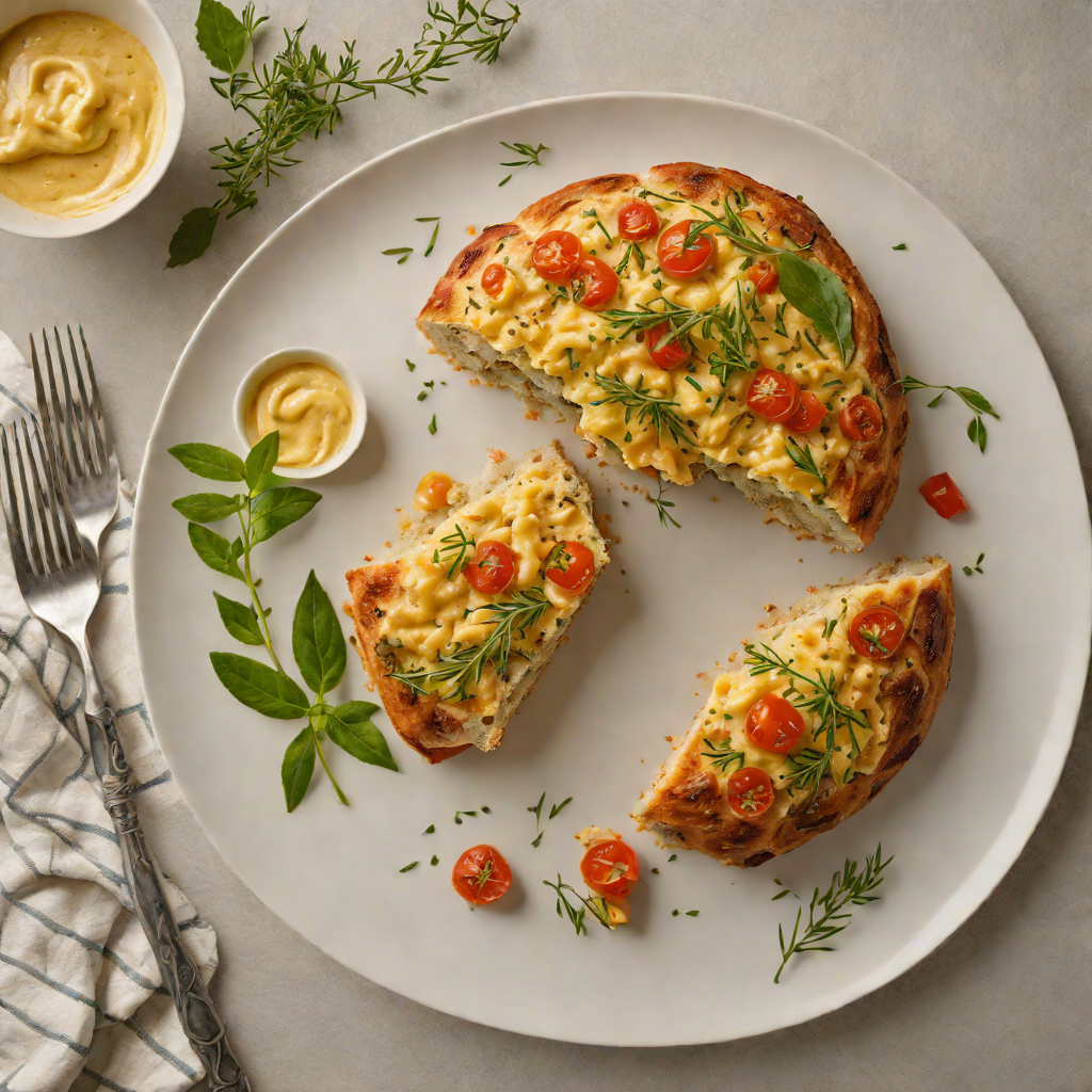 Veggie-Packed Damper Bread with Wattleseed and Bush Tomato Butter