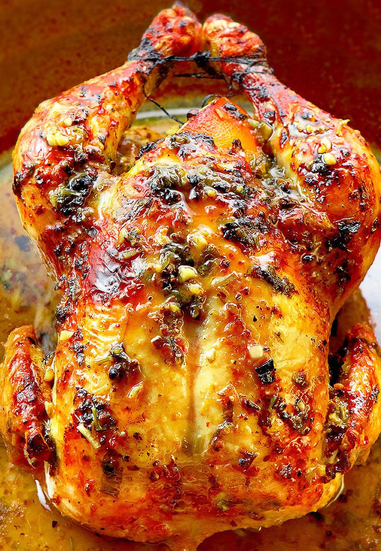 Pan-Seared Chicken with Popular Puerto Rican Mojo Sauce