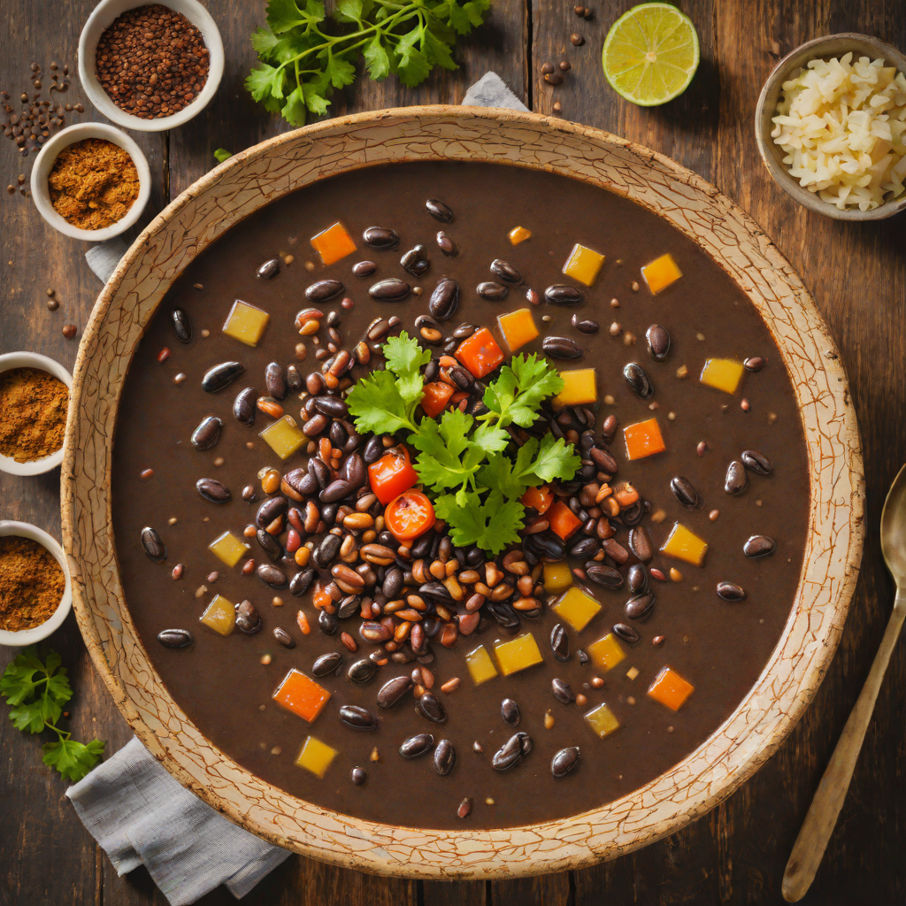 Caldinho de Feijão Preto (Brazilian Black Bean Soup)