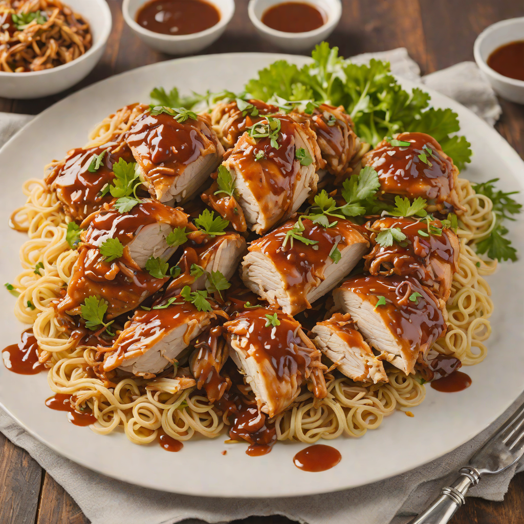 Carolina-Style Pulled Chicken with Vinegar BBQ Sauce
