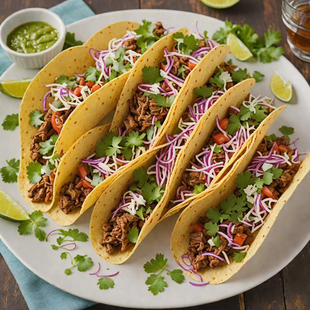 Spicy Roswell-Inspired Beef Tacos with Fresh Cilantro Slaw