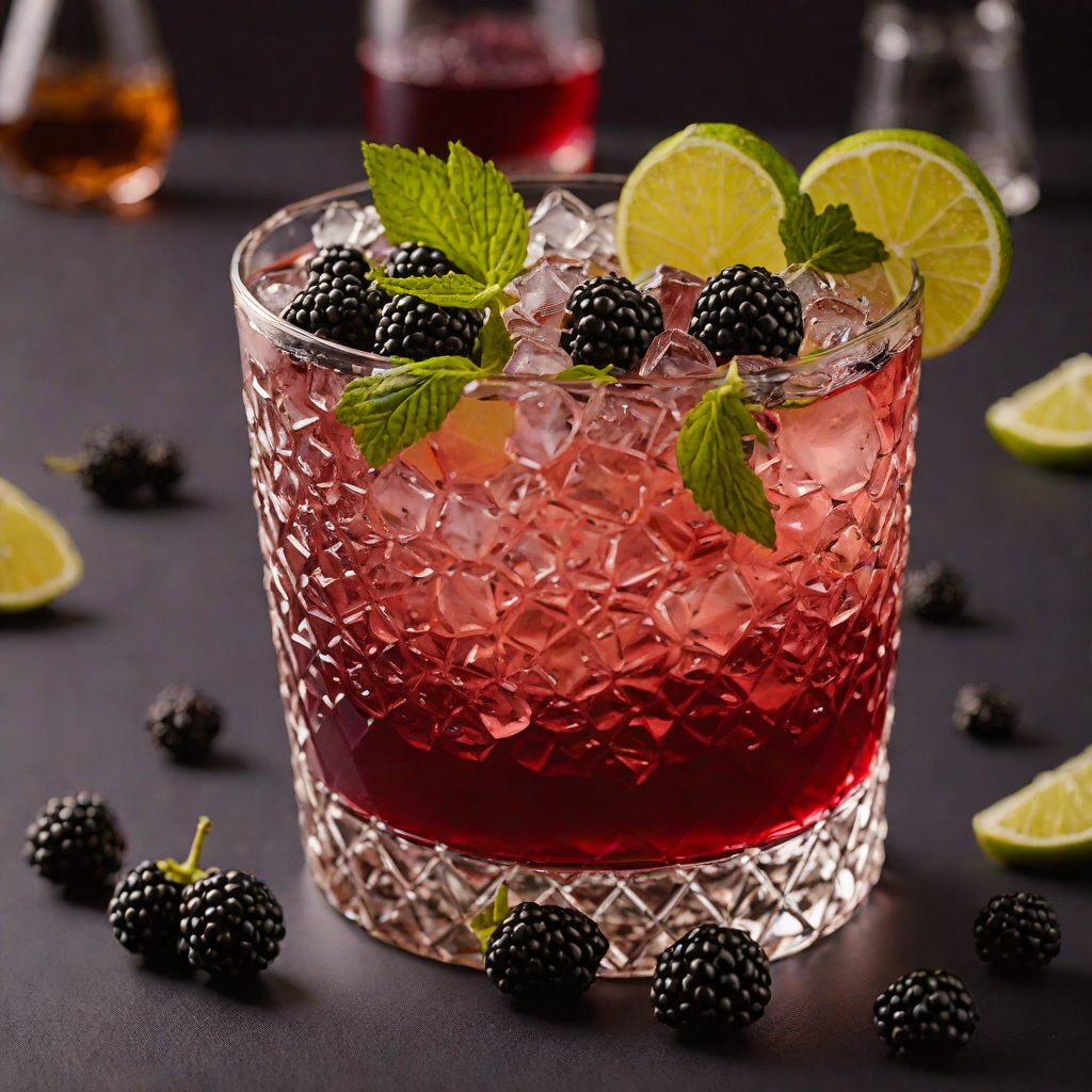 Velvet Blackberry Vodka Smash