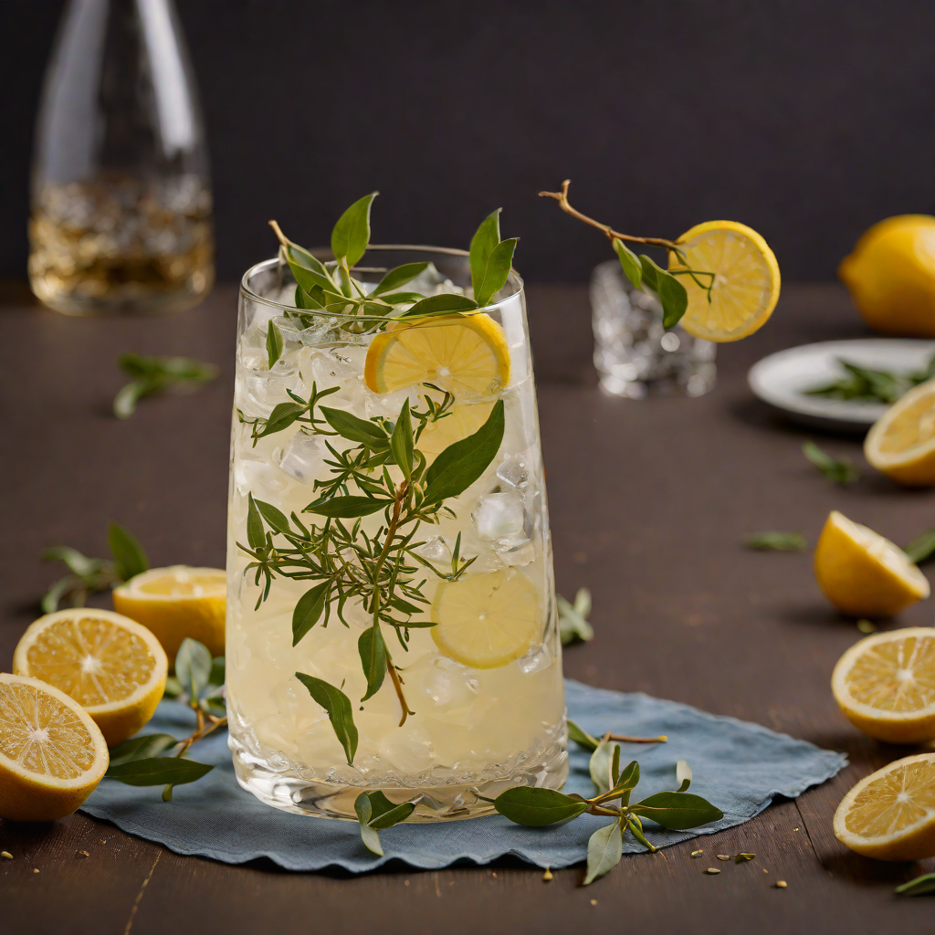 Eucalyptus Gin Fizz with Australian Lemon Myrtle