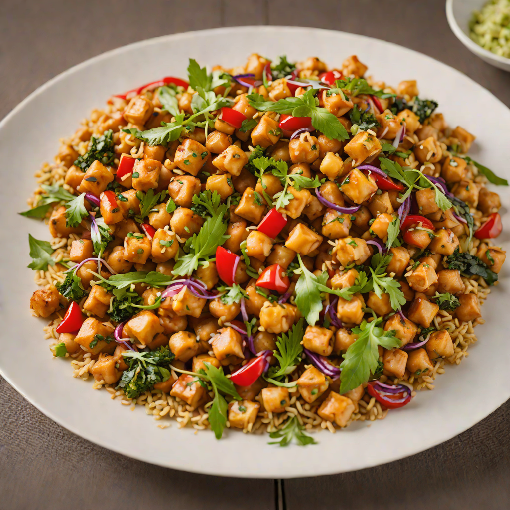 Game-Inspired Spiced Chickpea Stir Fry