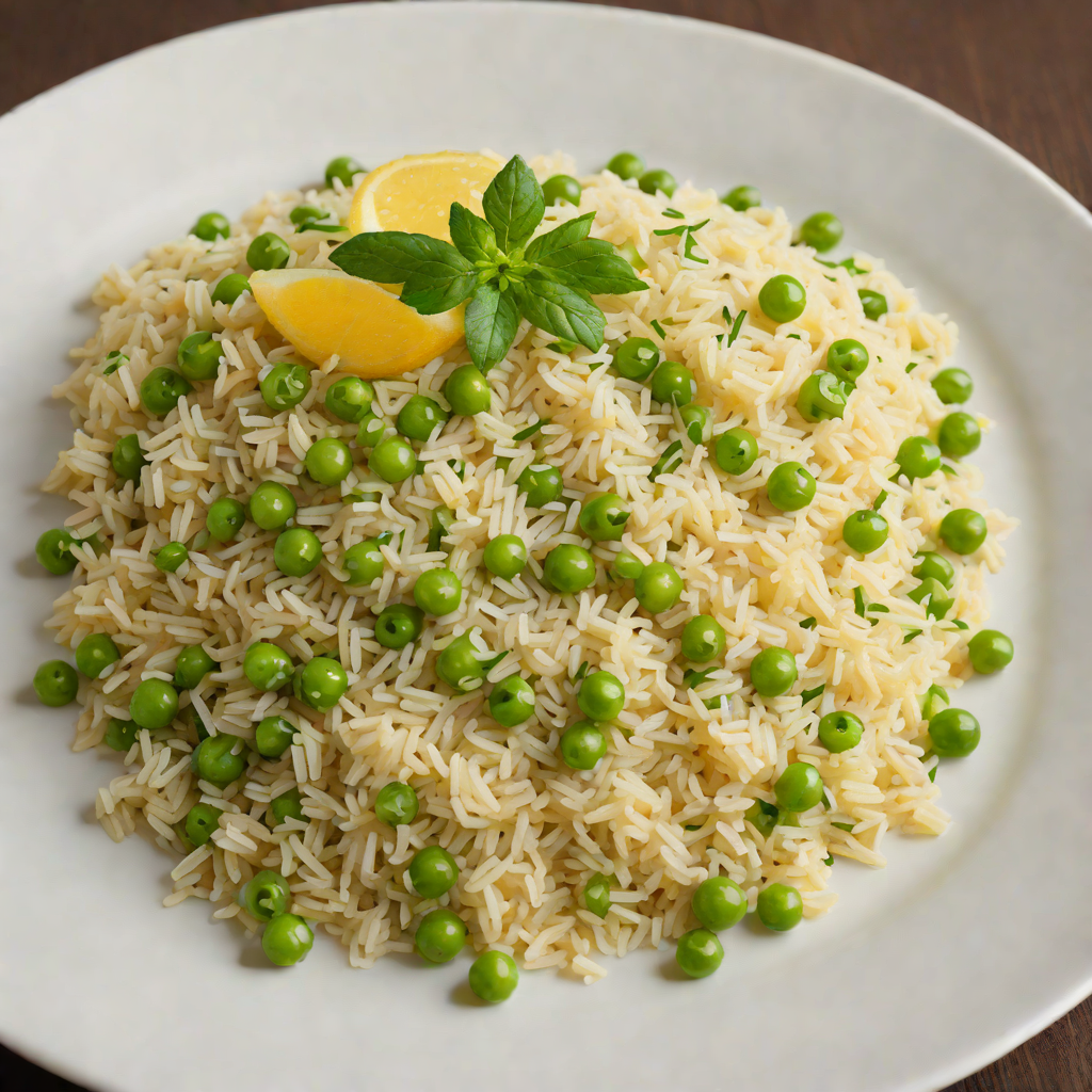 Lemon-Thyme Risotto with Parmesan and Peas
