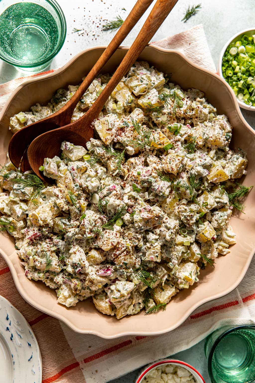 Lemon-Dill Potato Salad with Green Beans