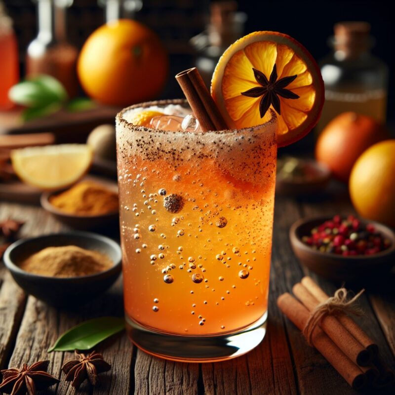 Spiced Citrus Instagram Fizz