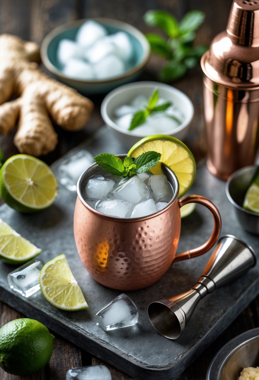 Hotel Lobby Ginger Mule