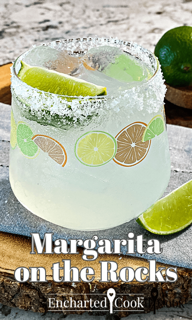 Coconut Chili Margarita on the Rocks