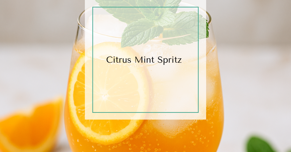 Citrus Mint Instagram Spritz