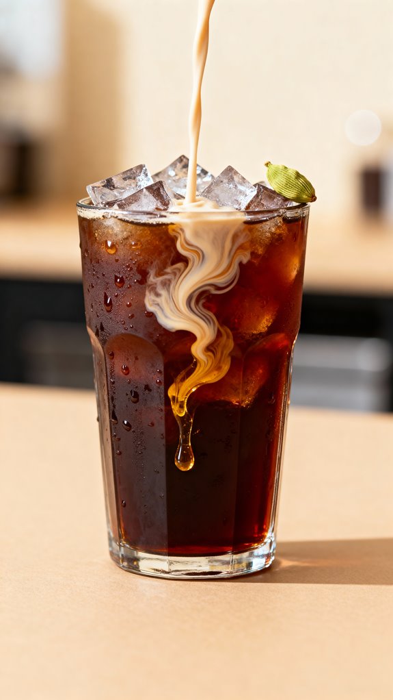 Coconut Cardamom Cold Brew Martini