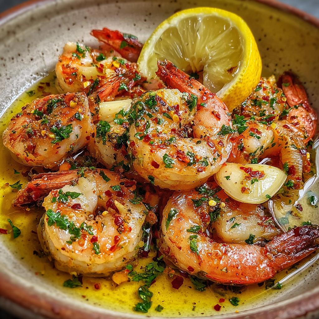 Sautéed Garlic Shrimp with Spanish Smoked Paprika