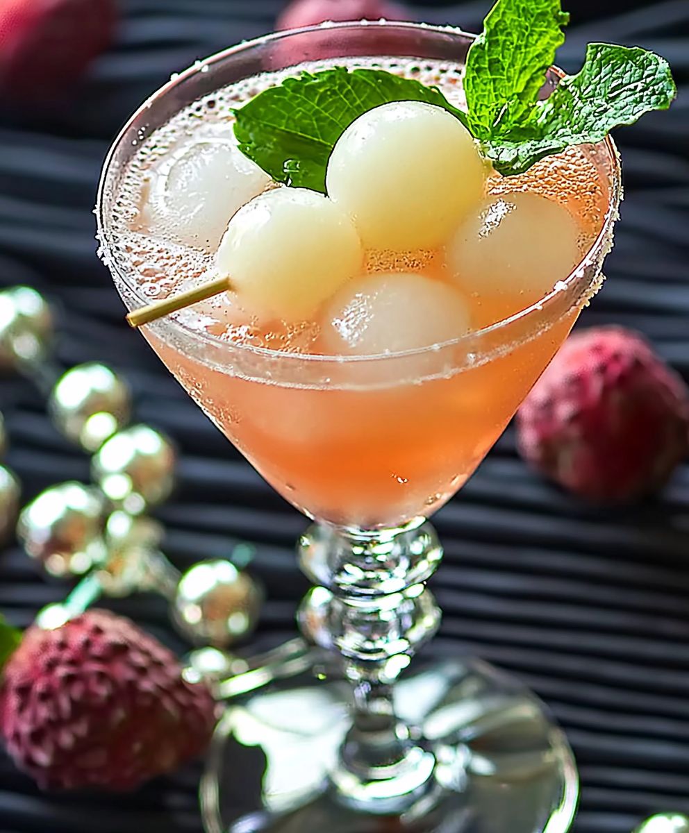 Spiced Lychee Margarita Punch