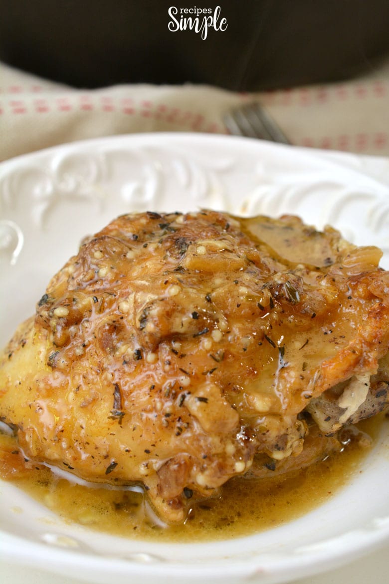 Low-Carb Baked Chicken Thighs with Parmesan and Herbs