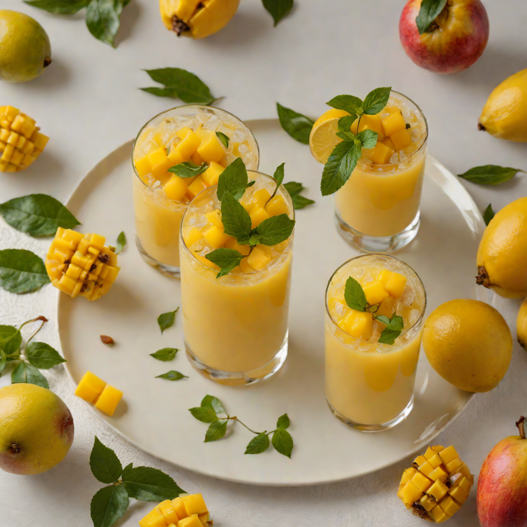 Tropical Mango Cardamom Cooler