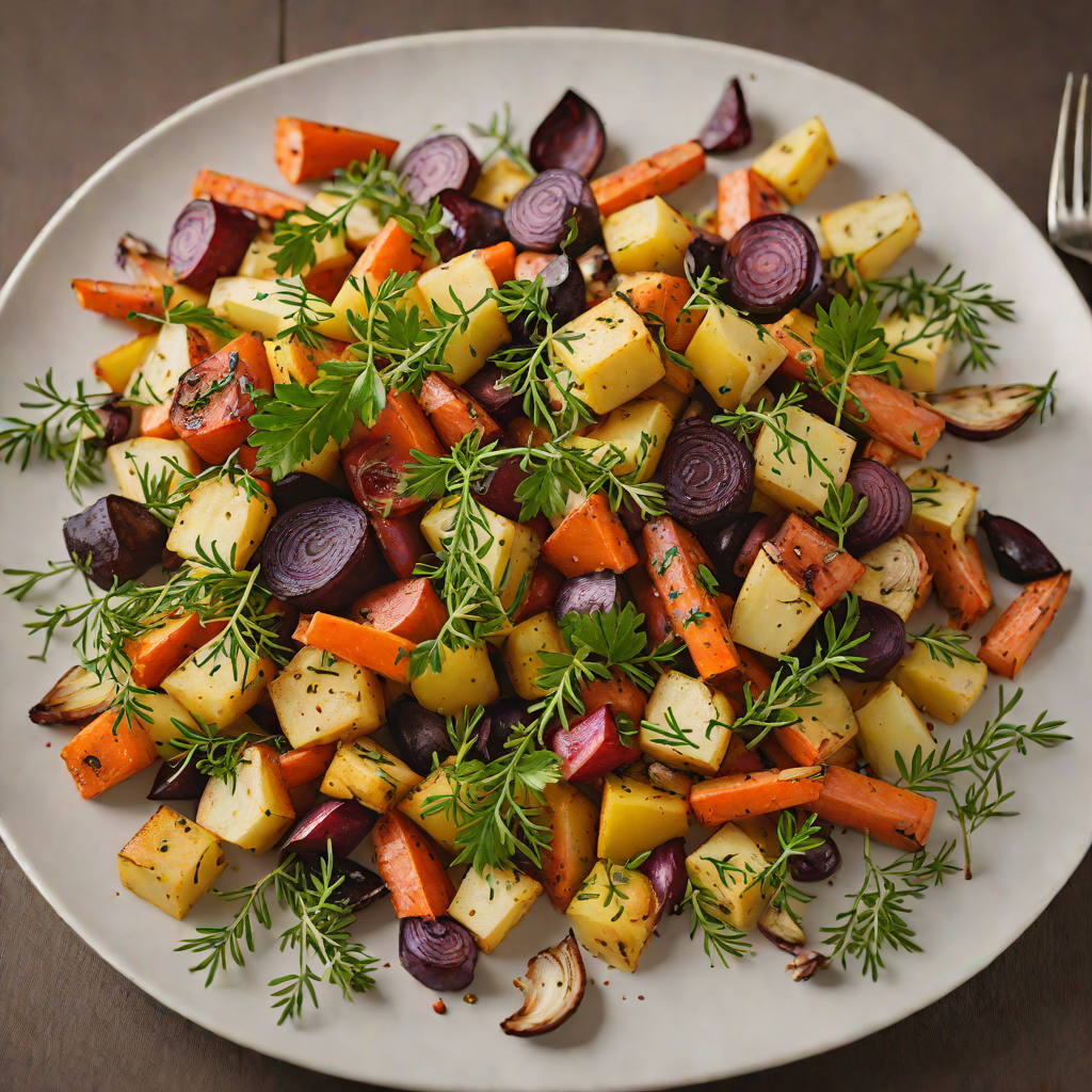 Sven’s Nordic Herb-Roasted Root Vegetables