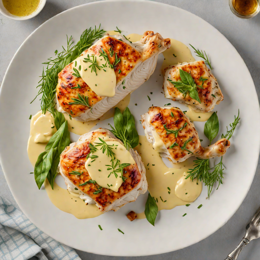 Pan-Seared Chicken with Grand Island Herb Butter