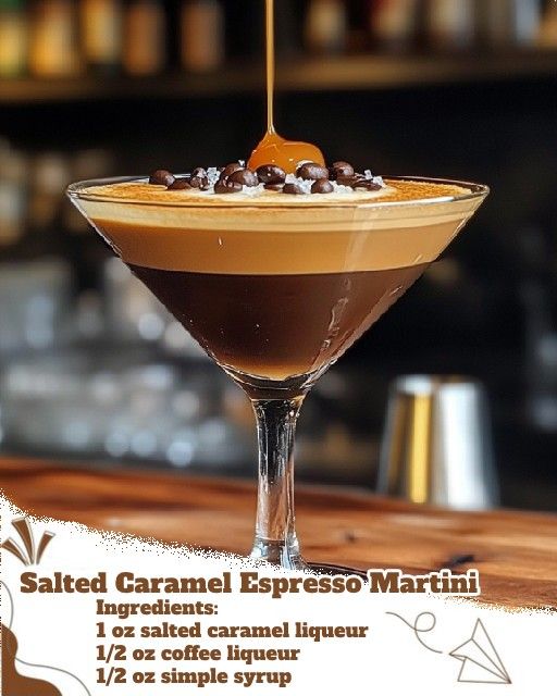 Salted Caramel Espresso Martini