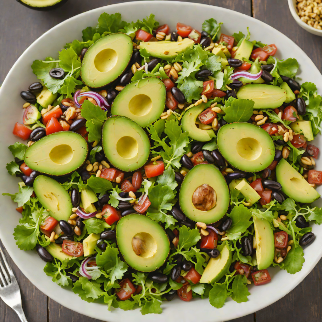 Half-Measure Avocado and Black Bean Salad