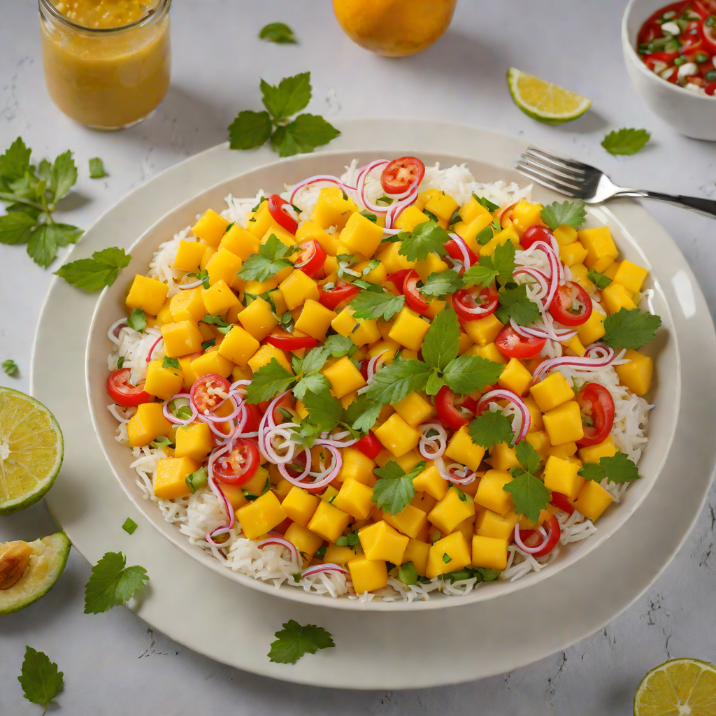 Monsoon Mango Chaat Cooler