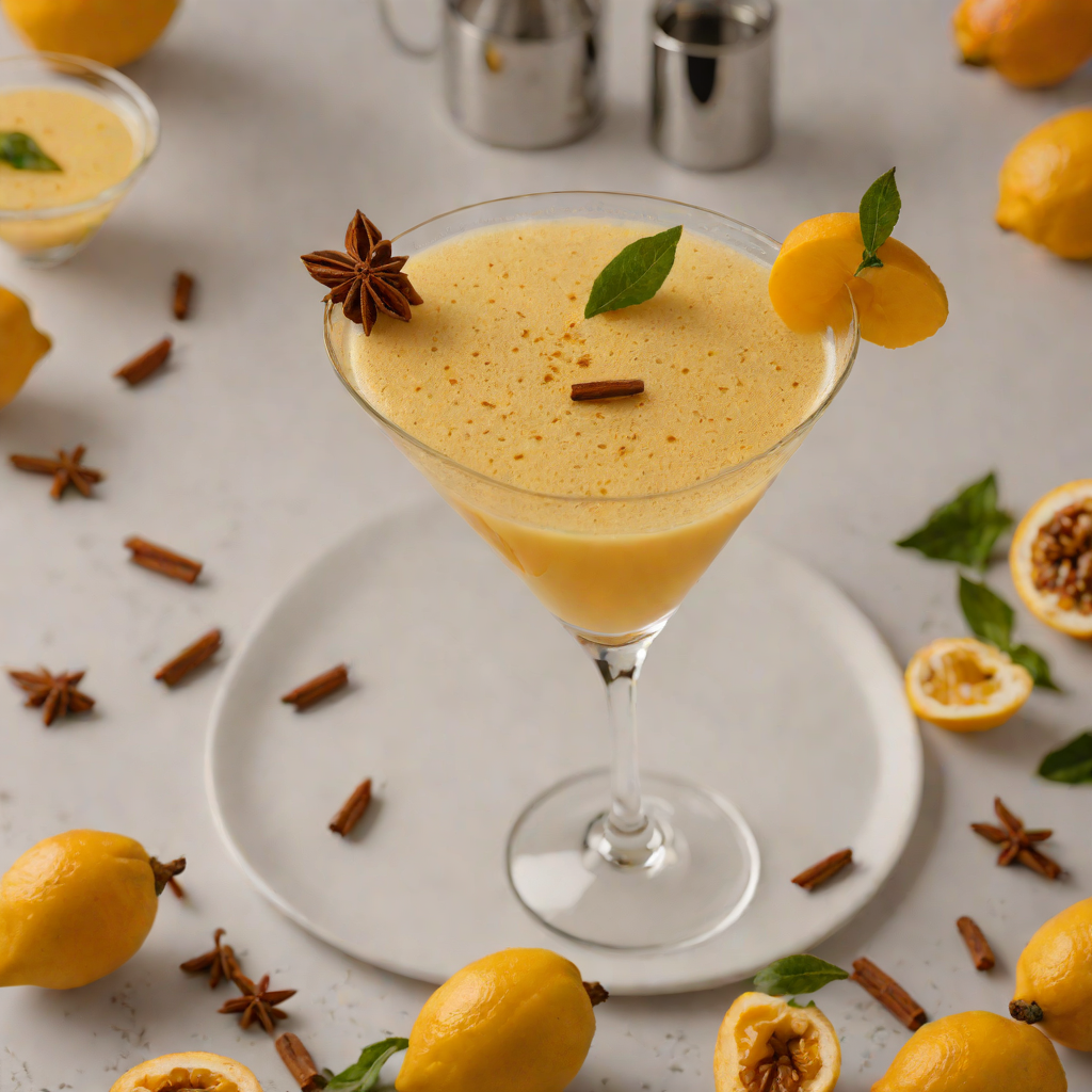 Spiced Mango Chai Martini