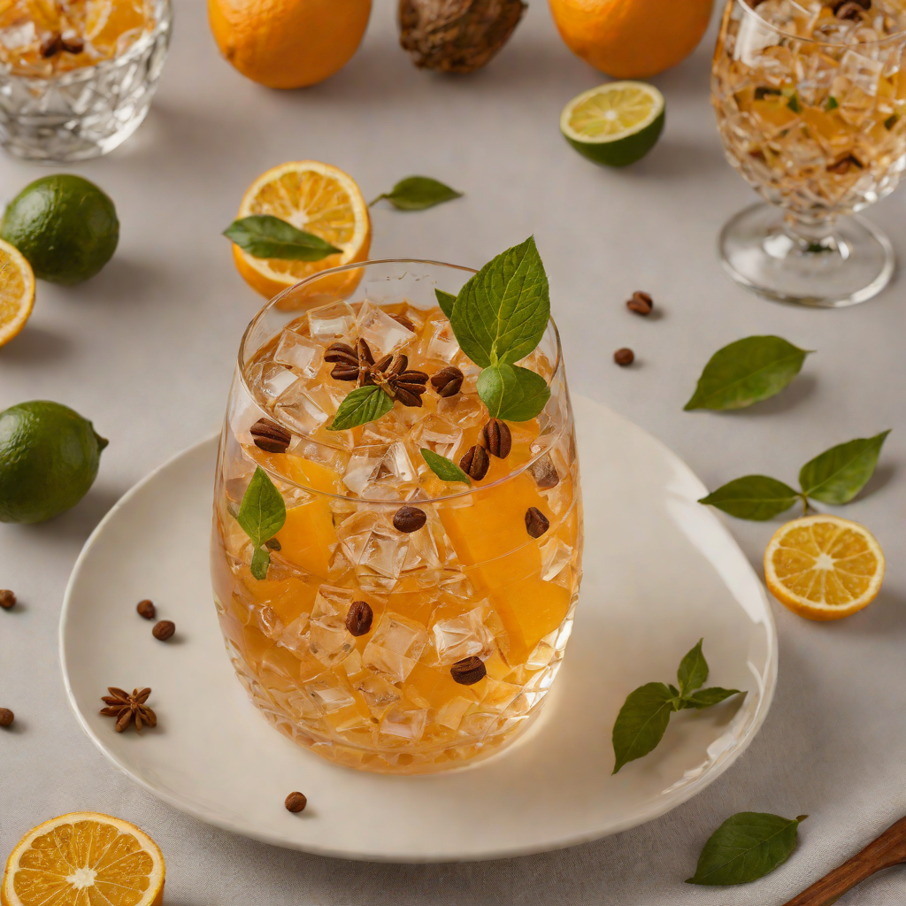 Tiki-Inspired Spiced Rum Spritz