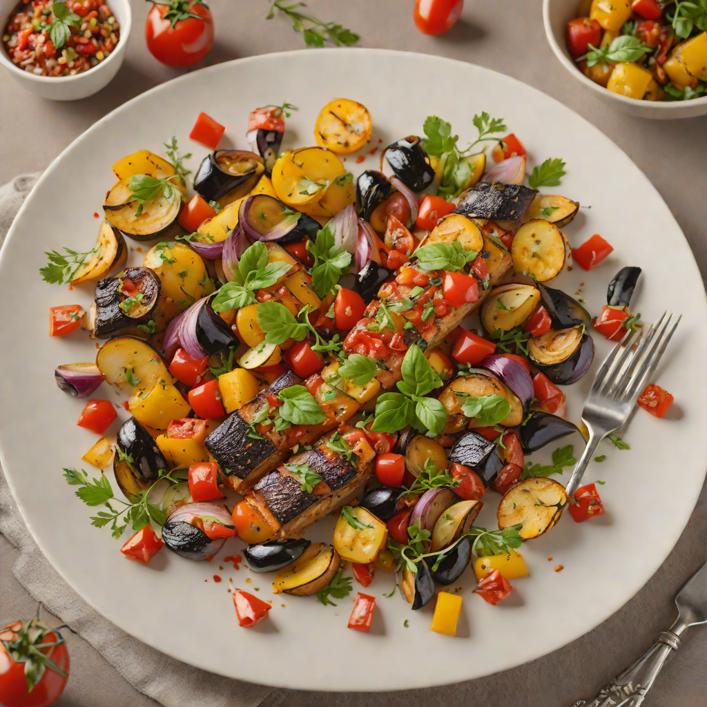 French C’est Bon Ratatouille with Roasted Vegetables