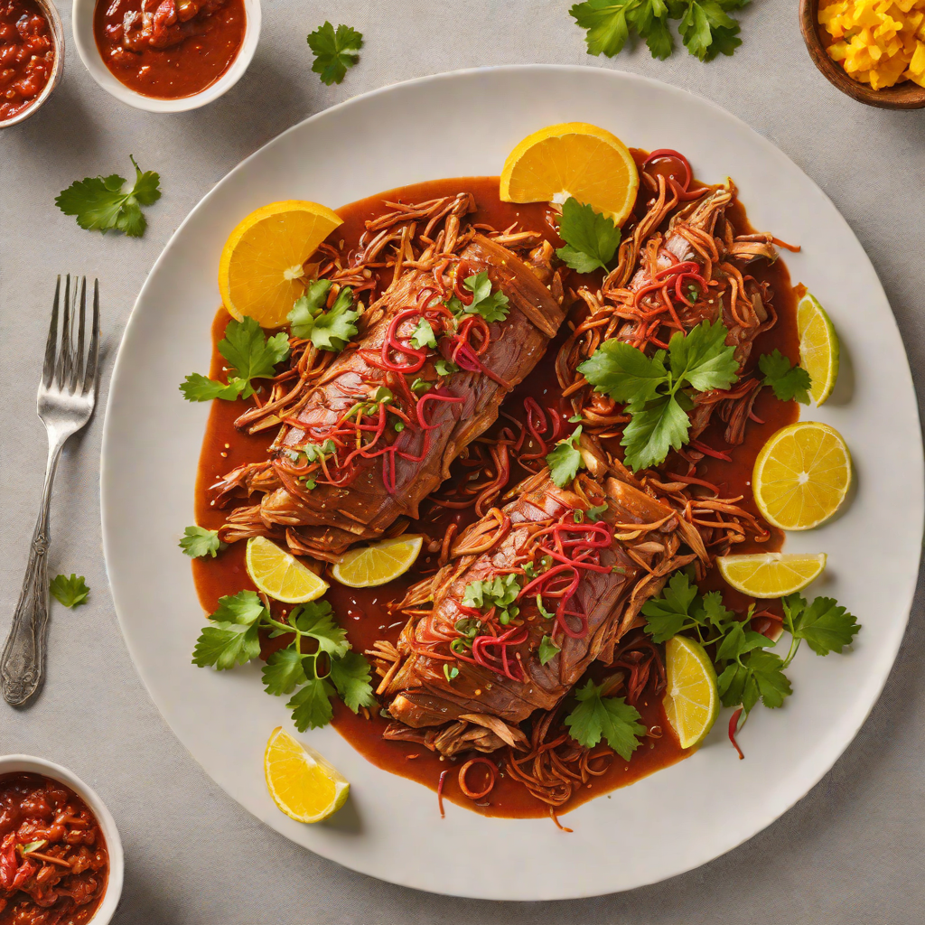 Oven-Roasted Cochinita Pibil with Achiote and Sour Orange Marinade