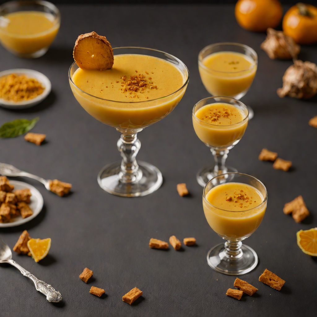 Jazz-Infused Ginger Turmeric Latte