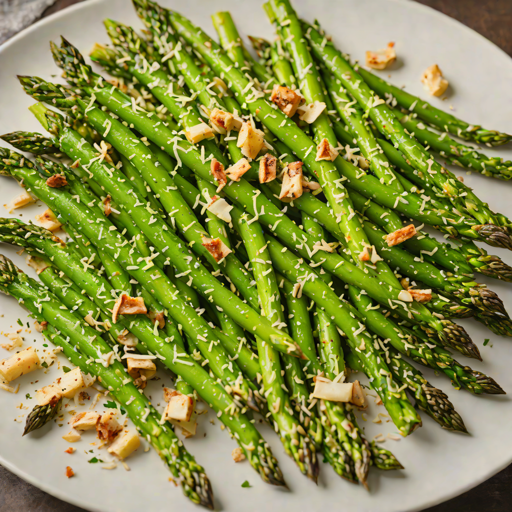 Oven-Roasted Garlic-Parmesan Asparagus