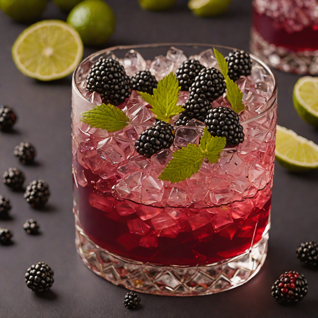 Muddled Blackberry Tequila Smash