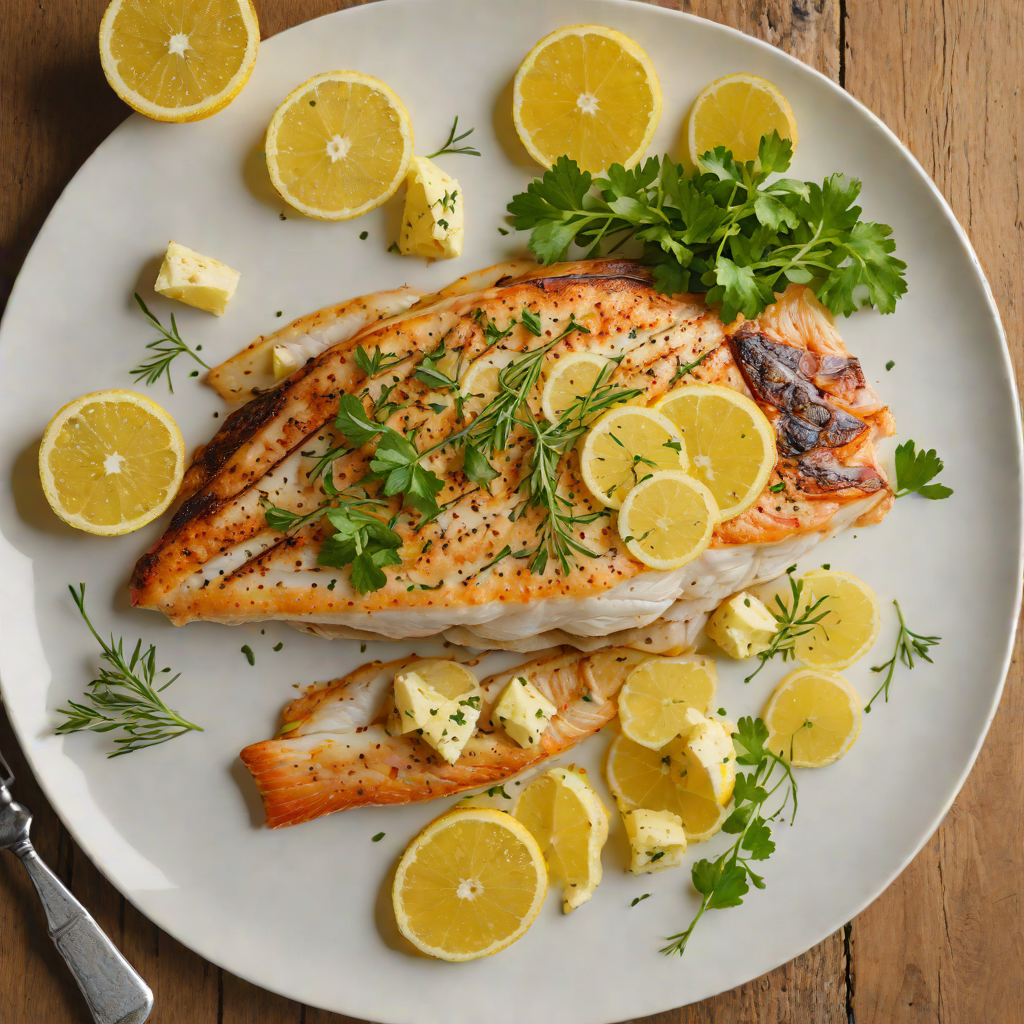 Pan-Seared Snapper with Citrus Herb Butter