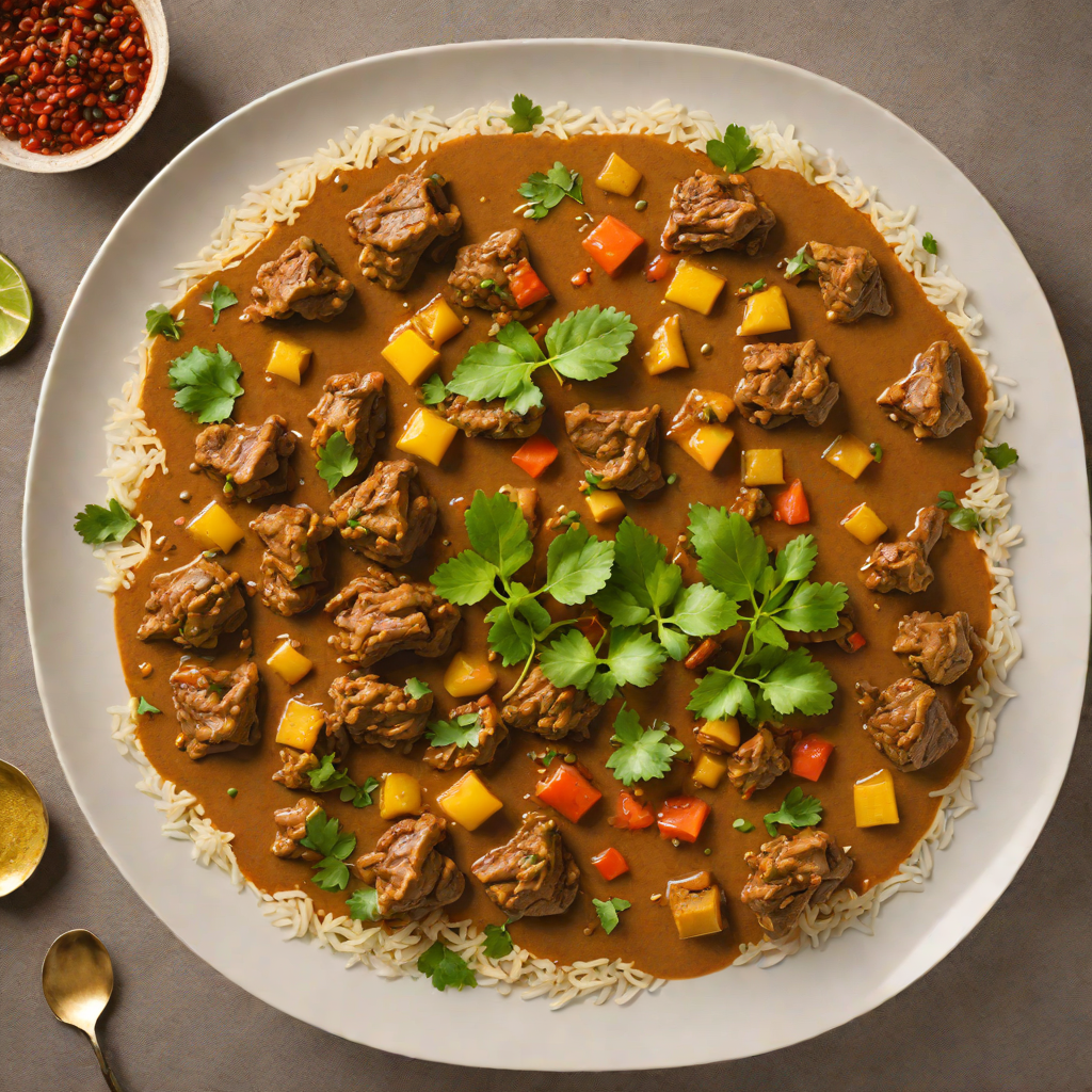 Slow-Cooked Indian Lamb Curry with Warm Garam Masala