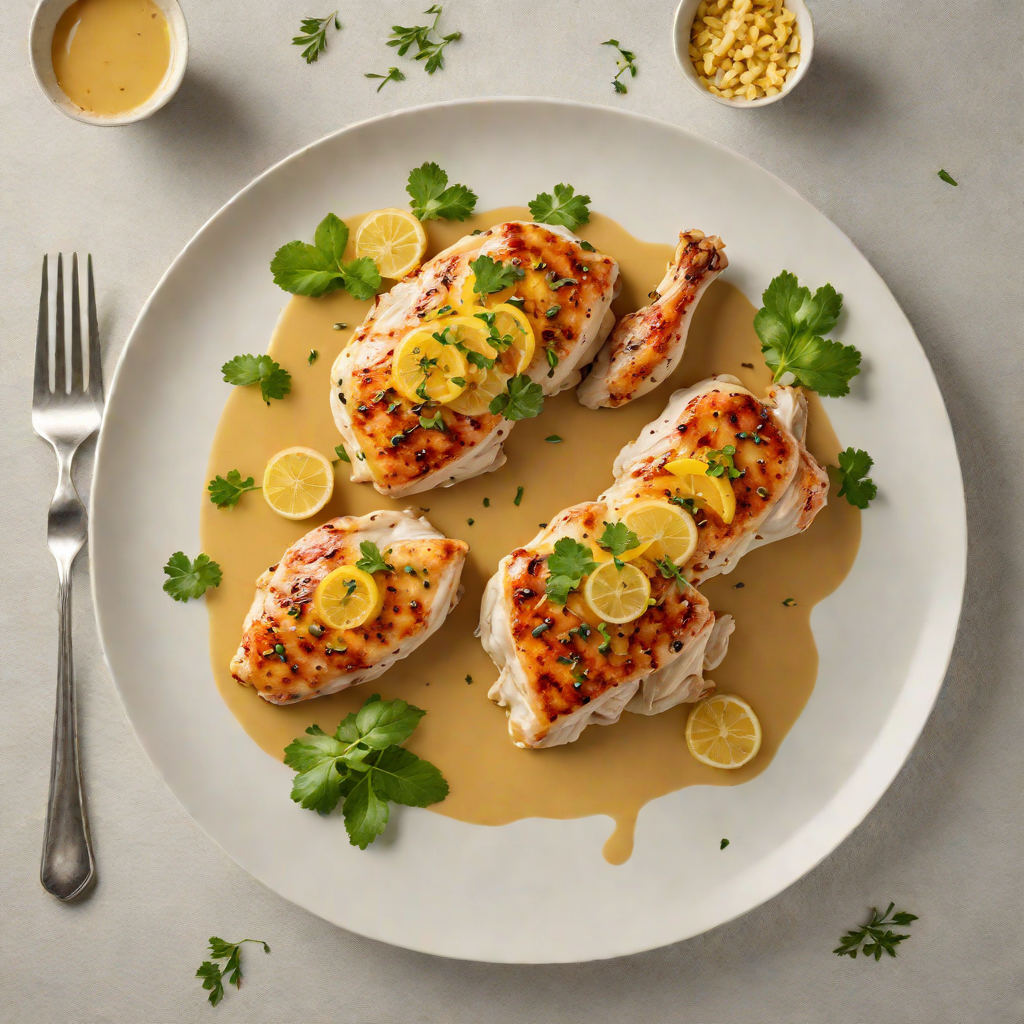 Pan-Seared Chicken with Tangy Citrus-Mustard Sauce