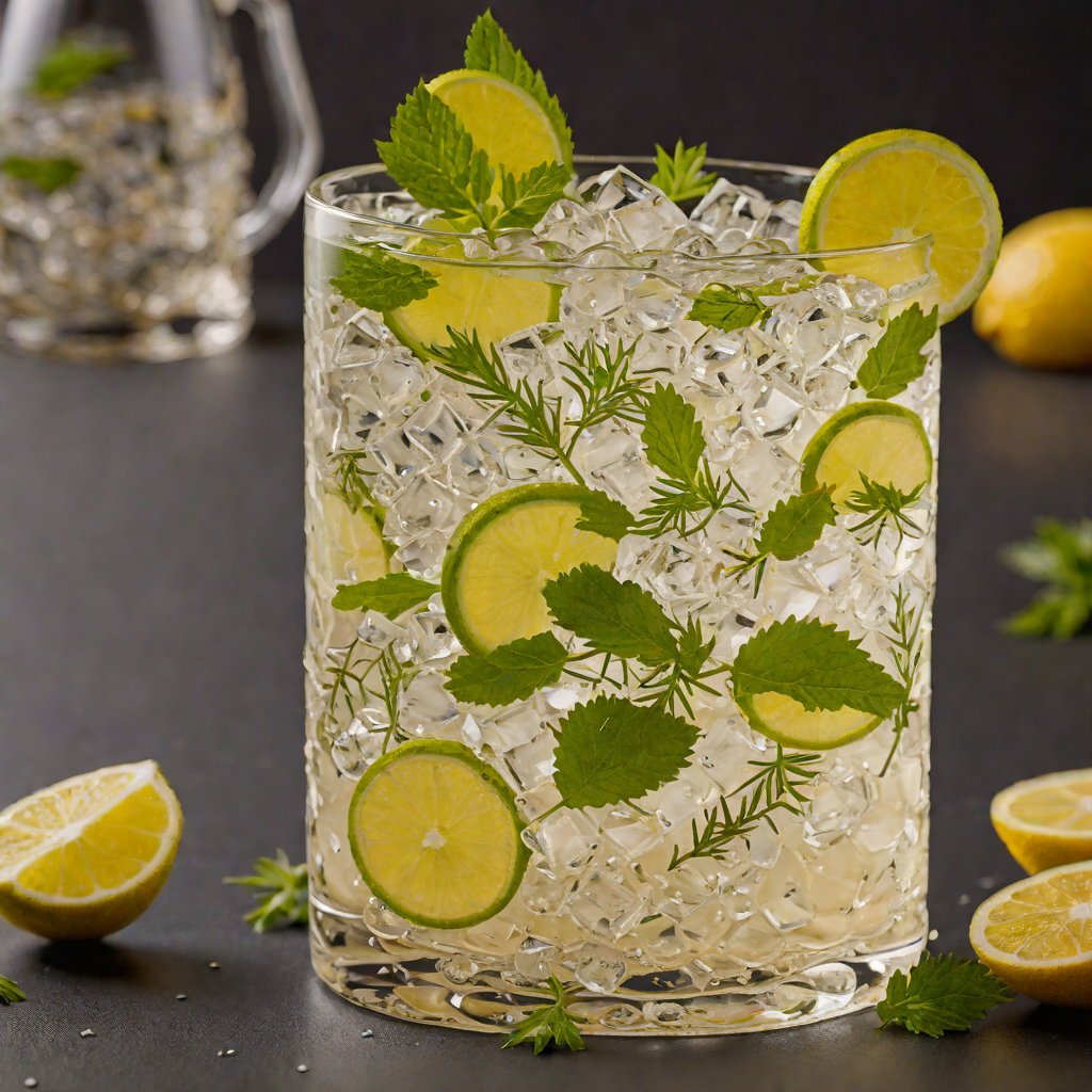 Mediterranean Herb-Infused Vodka Collins