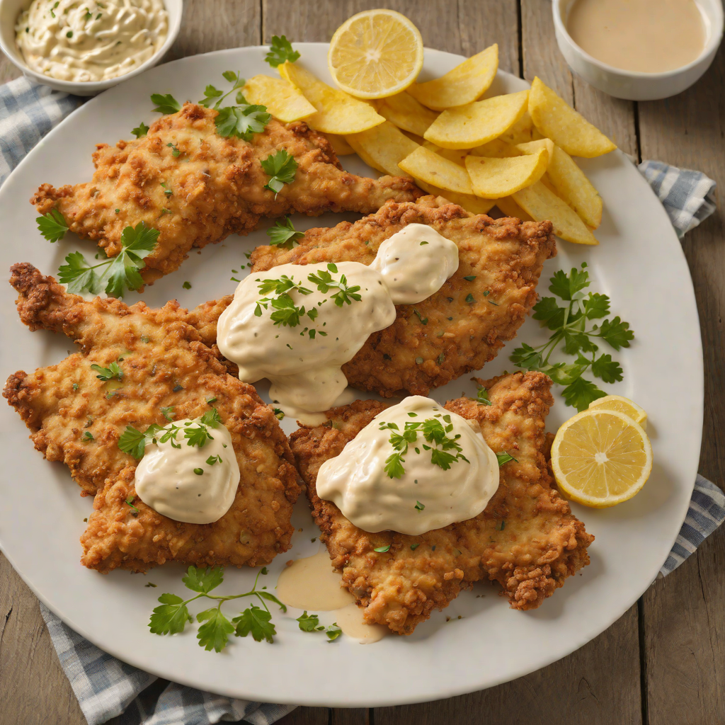 Buttermilk-Brined Fried Catfish with Cajun Remoulade