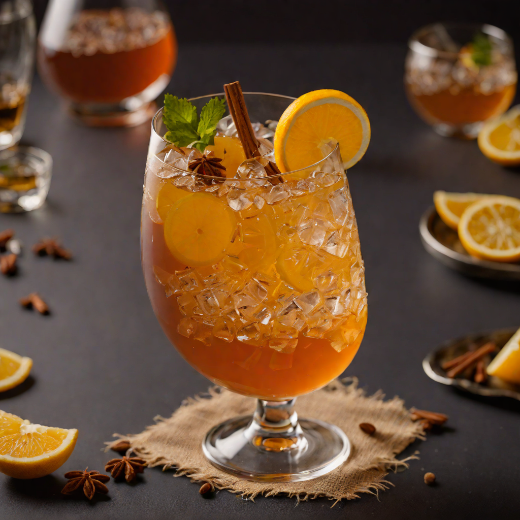 Spiced Honeyed Rum Punch