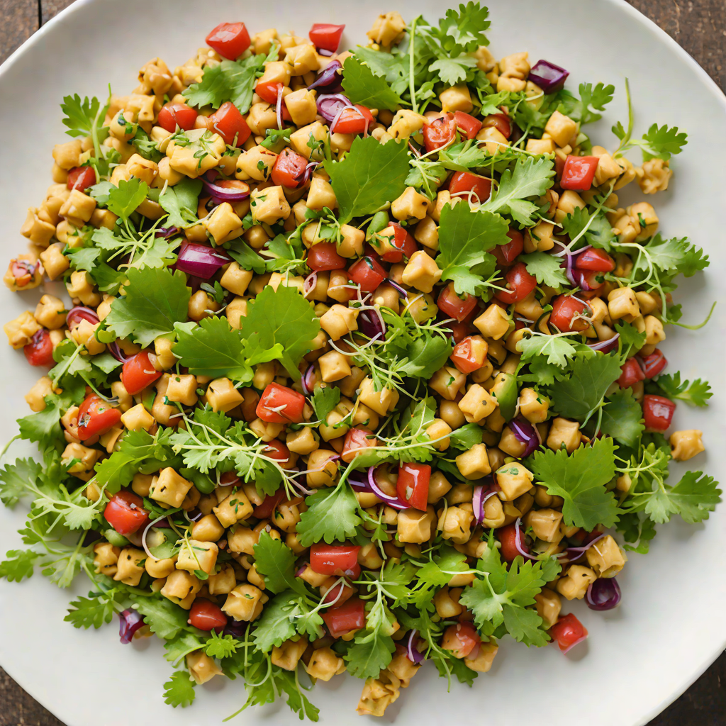 Joshua Tree-Inspired Vegan Chickpea and Cactus Salad