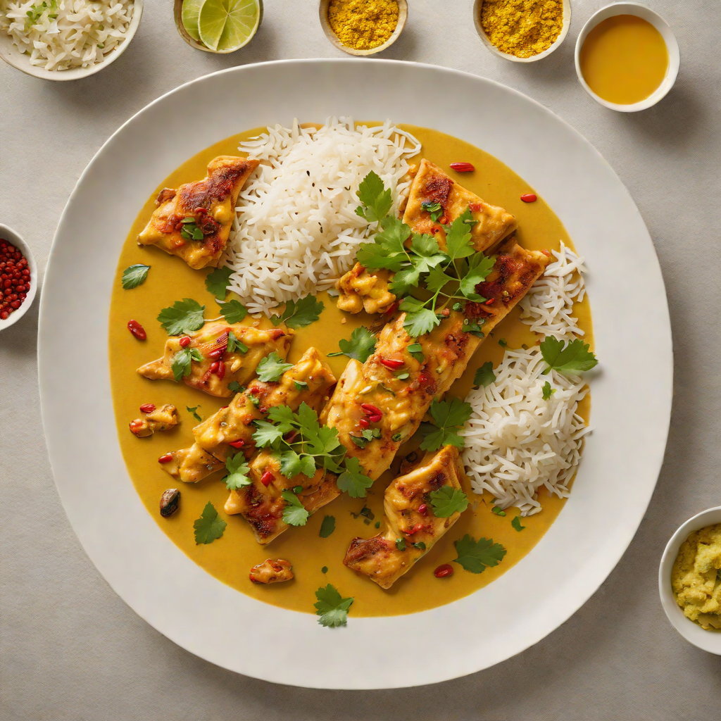 Spiced Snapper Curry with Coconut Milk and Turmeric