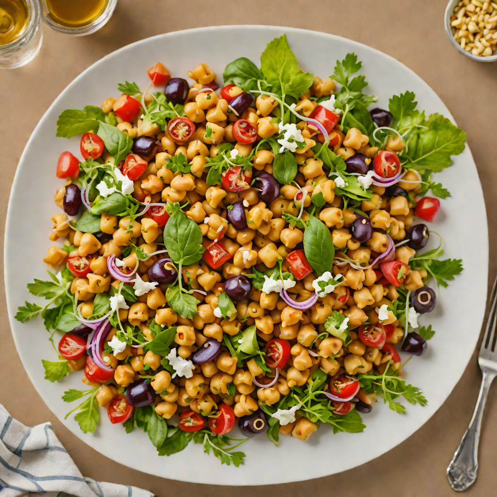 Henrietta-Inspired Mediterranean Chickpea Salad