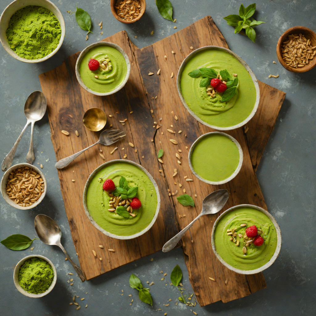 No-Bake Matcha Green Tea Mousse
