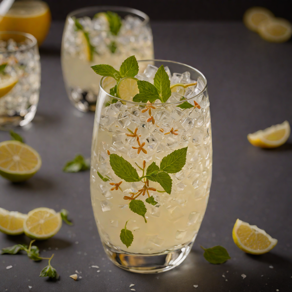 Jasmine-Infused Gin Fizz