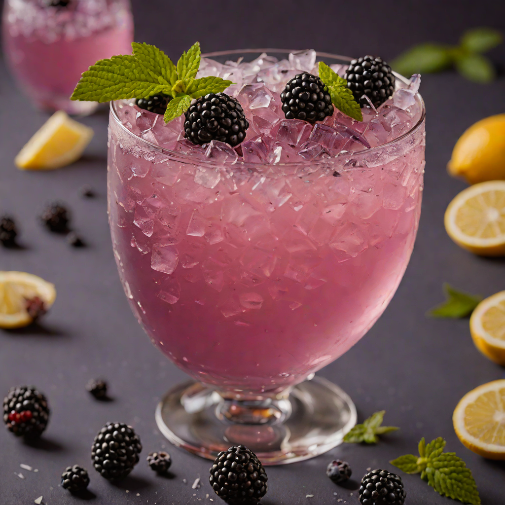Shaken Blackberry Lavender Fizz